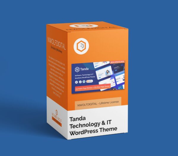 Tanda – Technology and IT Solutions WordPress Theme