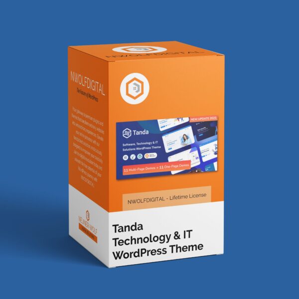 Tanda – Technology and IT Solutions WordPress Theme