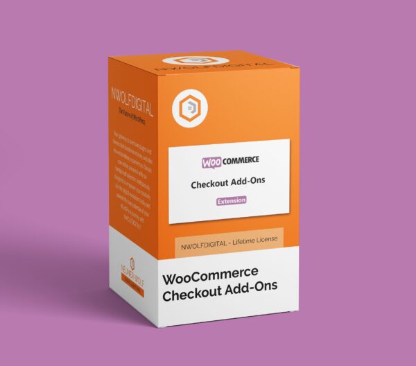 WooCommerce Checkout Add-Ons