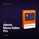 Admin Menu Editor Pro
