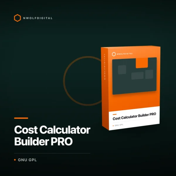Cost Calculator Builder PRO