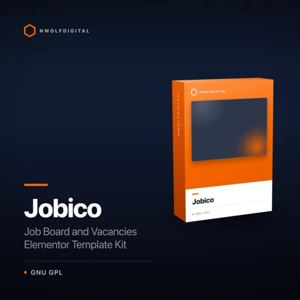 Jobico – Job Board and Vacancies Elementor Template Kit