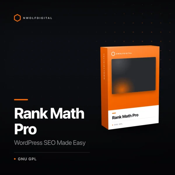 Rank Math Pro – WordPress SEO Made Easy