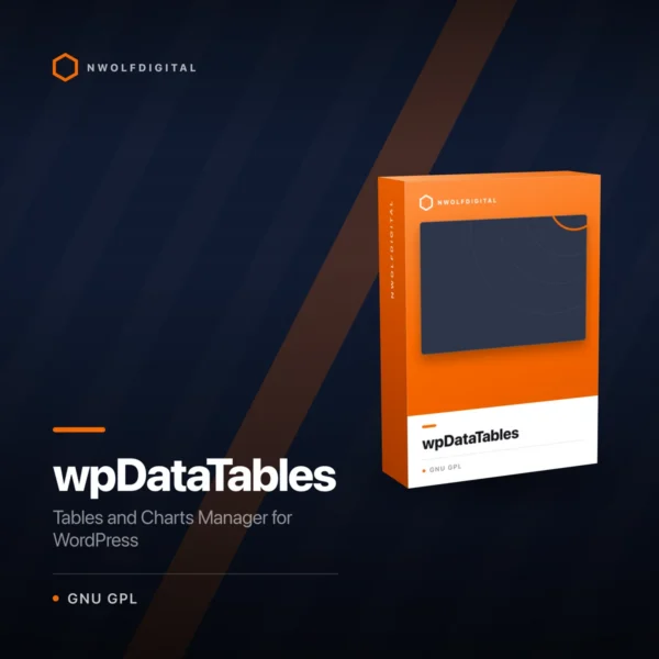 wpDataTables – Tables and Charts Manager for WordPress