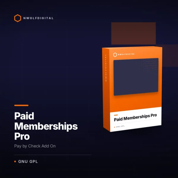 Paid Memberships Pro – Pay by Check Add On